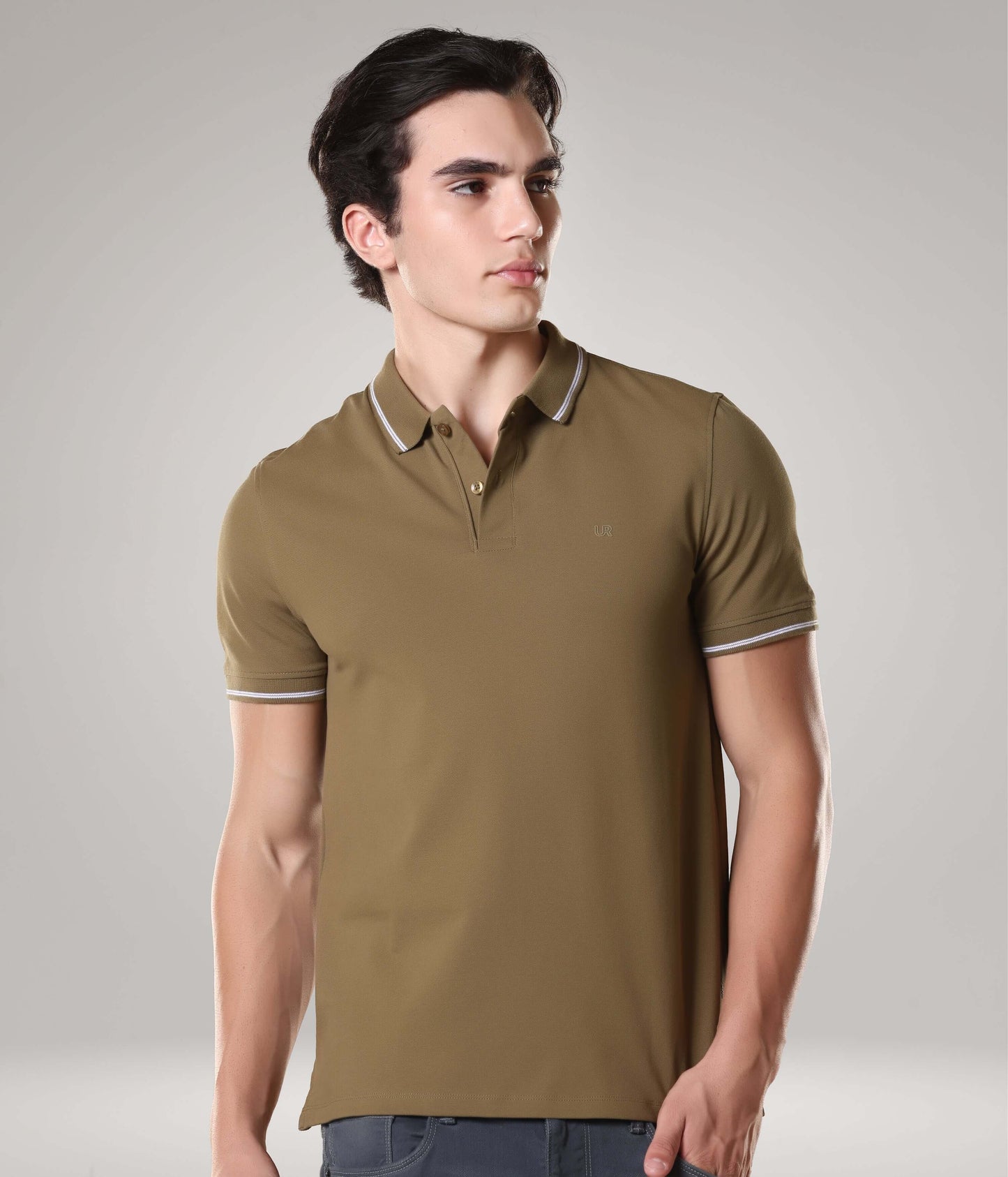Slim Fit Polo T-Shirt | Premium Collar Essential