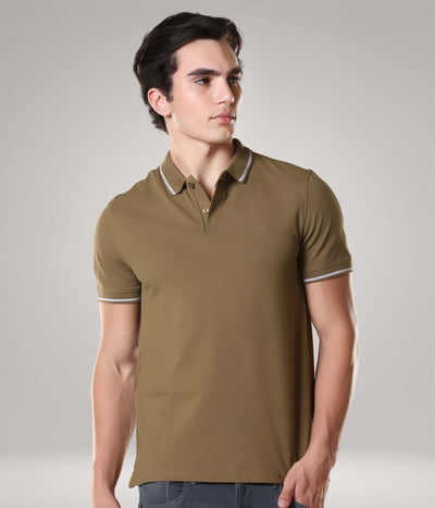 Slim Fit Polo T-Shirt | Premium Collar Essential