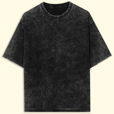 Acid Wash Oversized T-Shirt | Vintage Black Streetwear